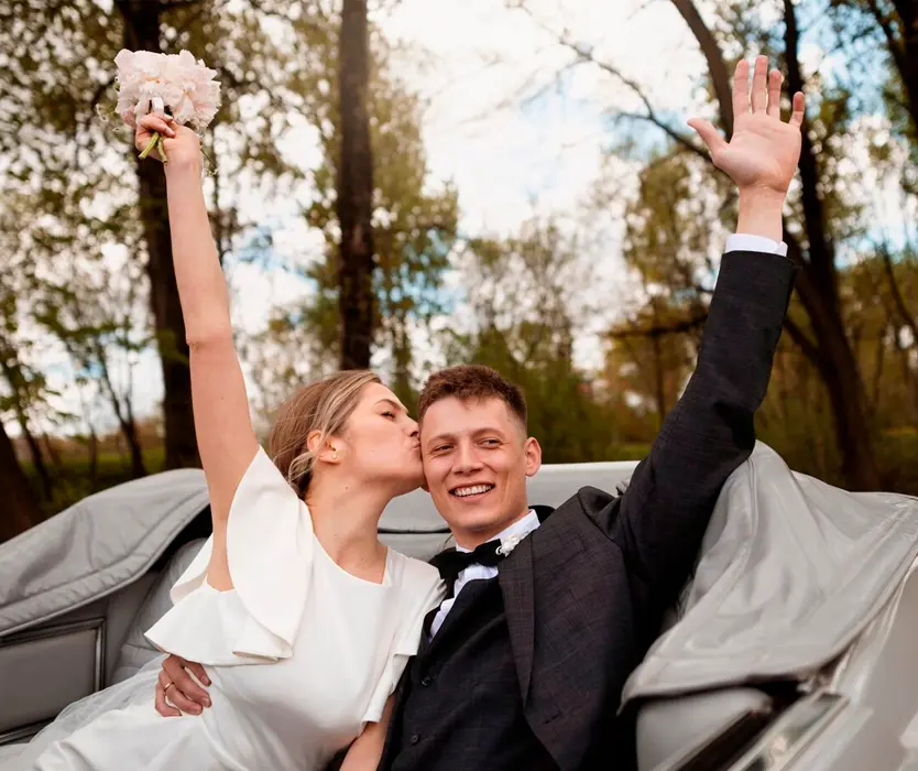 Just married